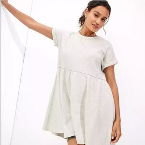 American Eagle Grey Babydoll Dress
